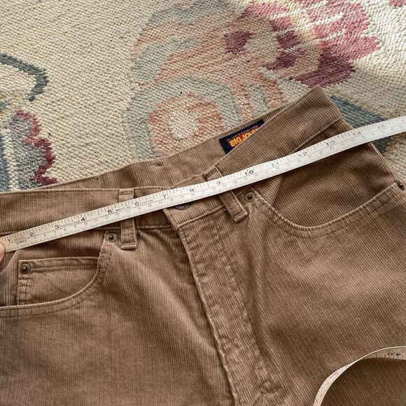 Big John Spirit Corduroy Pants Size 29 Brown Straight Leg Japan 29x30 - Picture 5 of 6